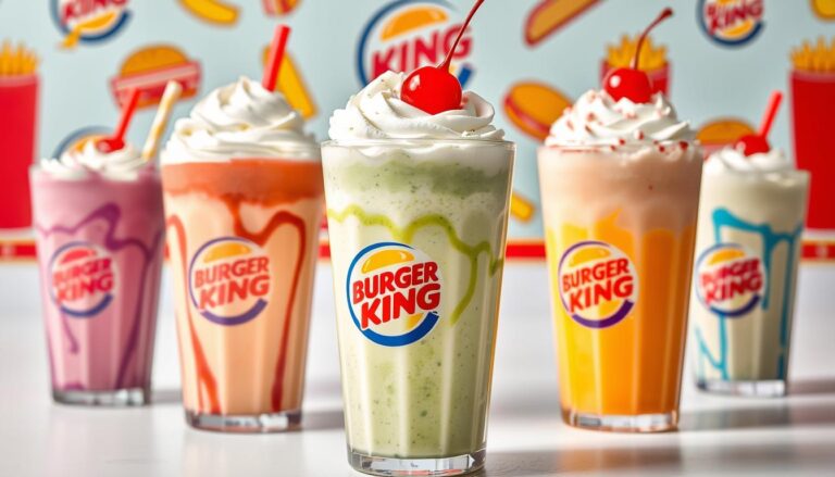 Burger King Milkshakes Menu With Prices