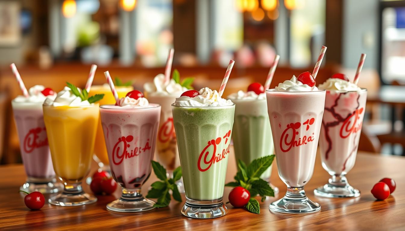 Chick-fil-A Milkshake Menu With Prices