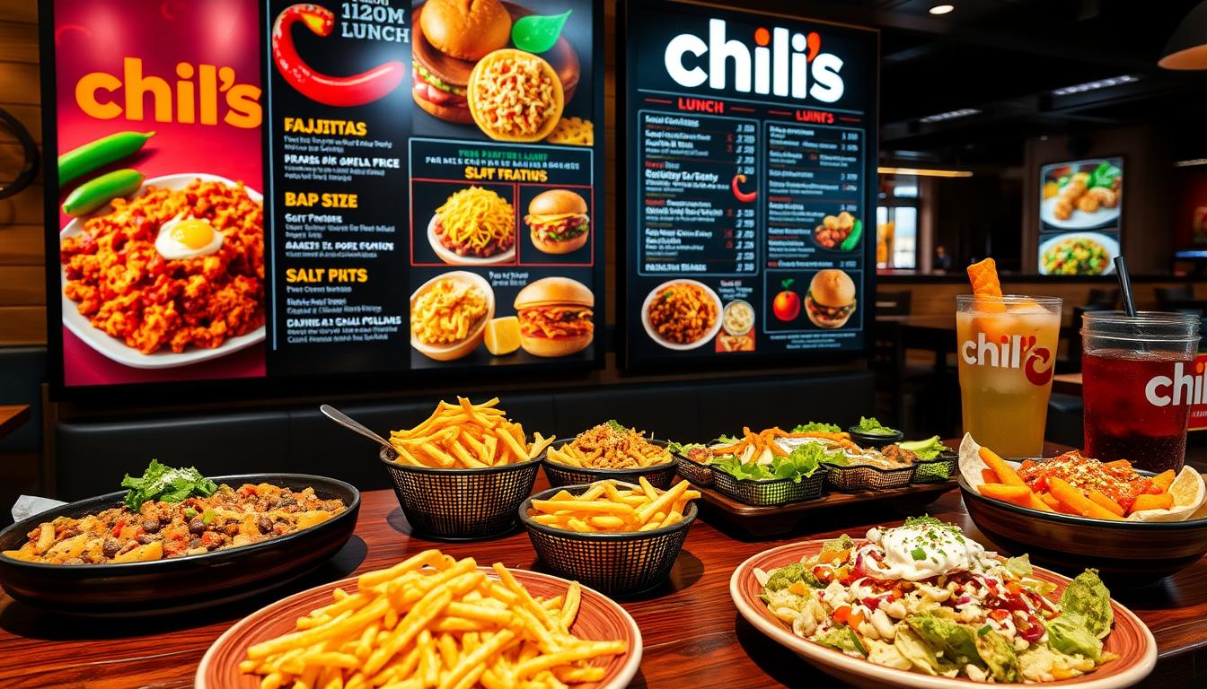 Chili's Lunch Specials Menu With Prices