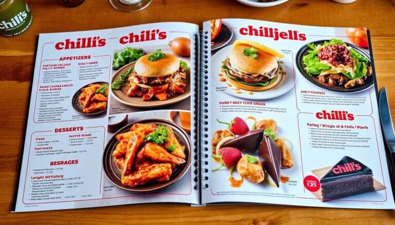 Chili's Menu With Prices