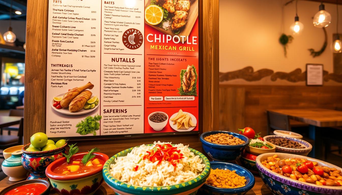 Chipotle Mexican Grill Pueblo Menu