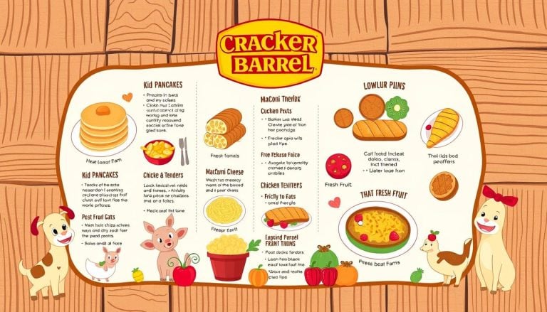 Cracker Barrel Kids Menu