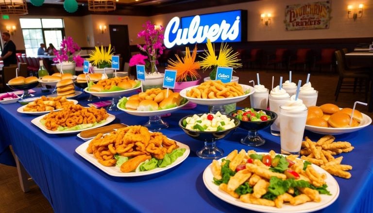 Culver's Catering Menu