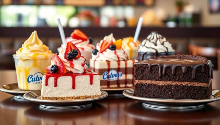 Culver's Desserts Menu With Prices