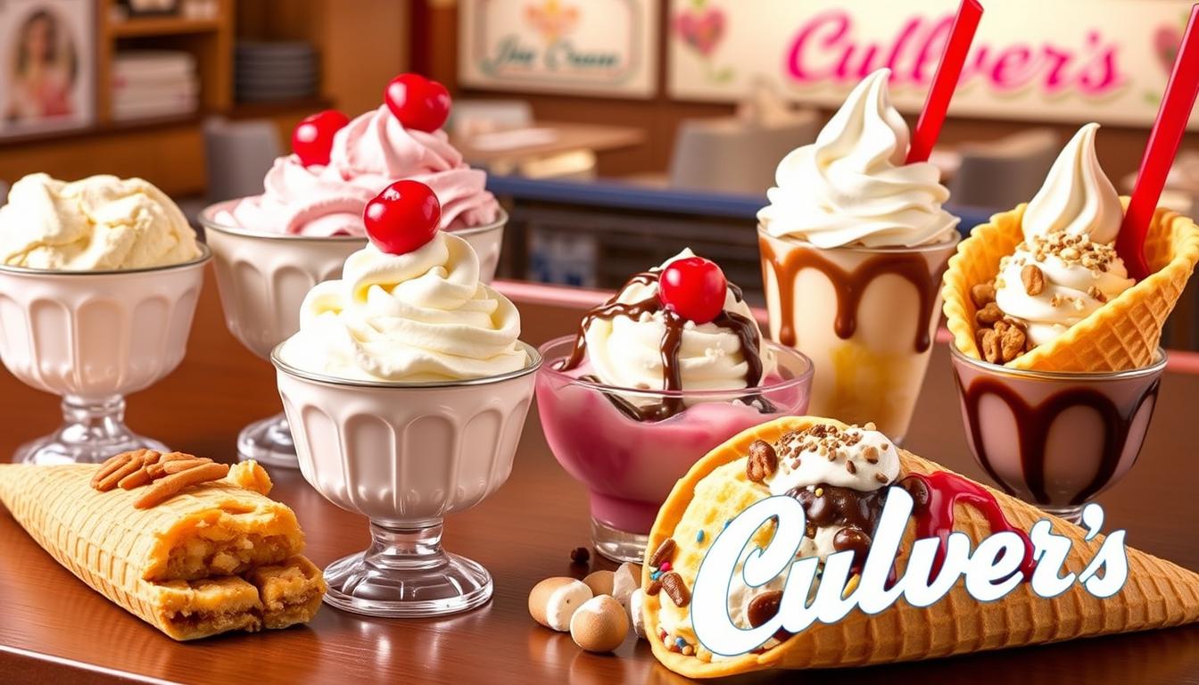 Culver's Ice Cream Menu