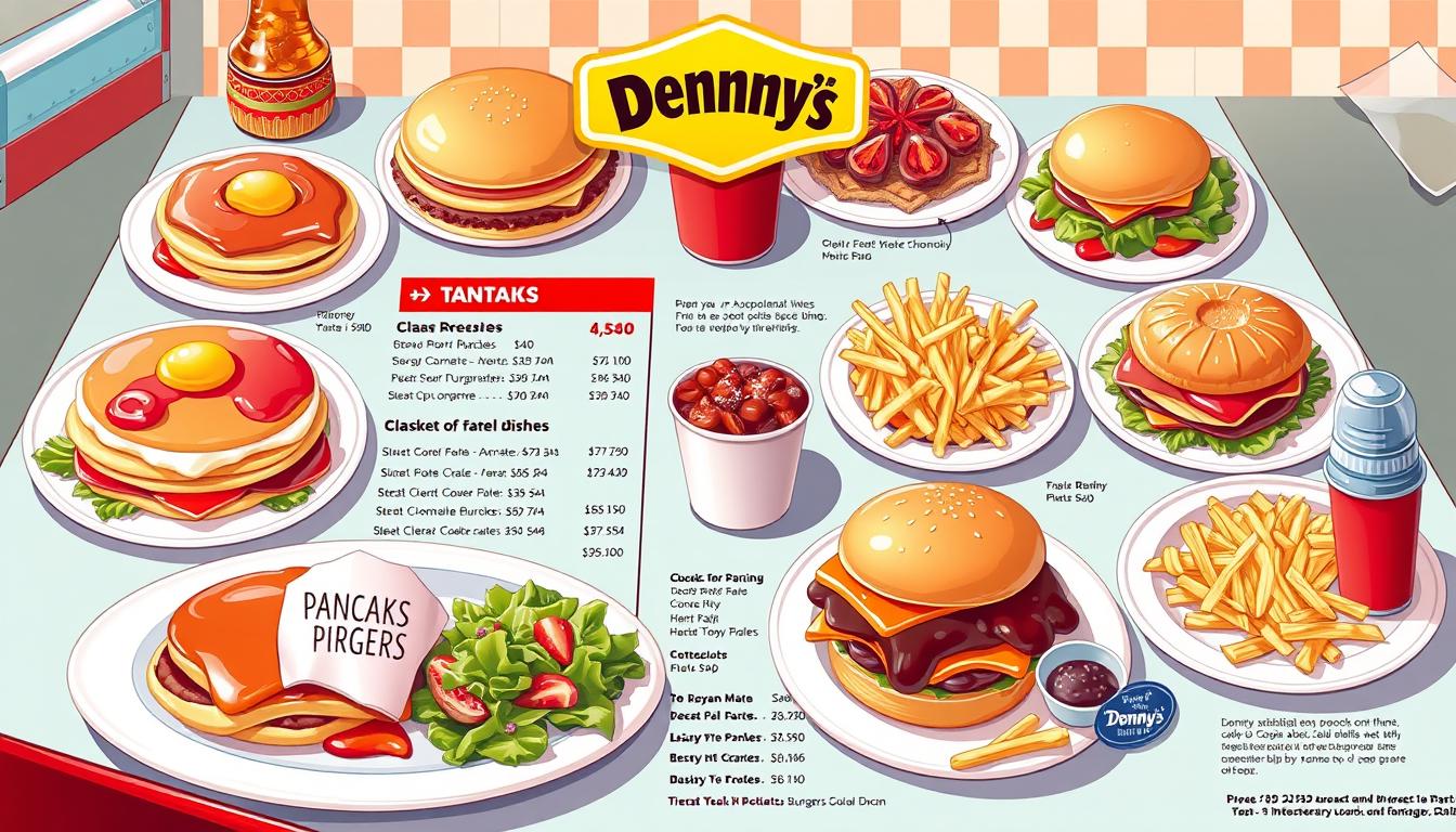 Denny's 2468 Menu With Prices