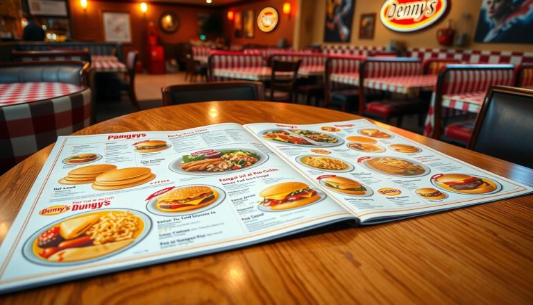 Dine-In Denny's Menu With Prices