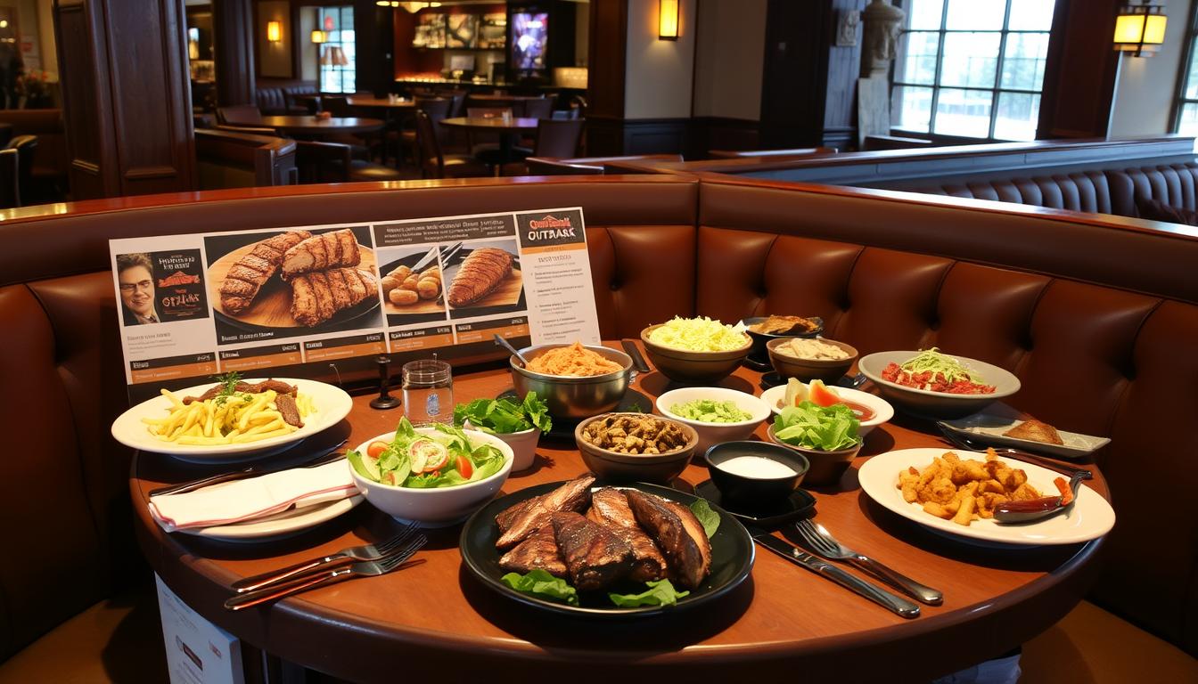 Dine-In Outback Steakhouse Menu With Prices