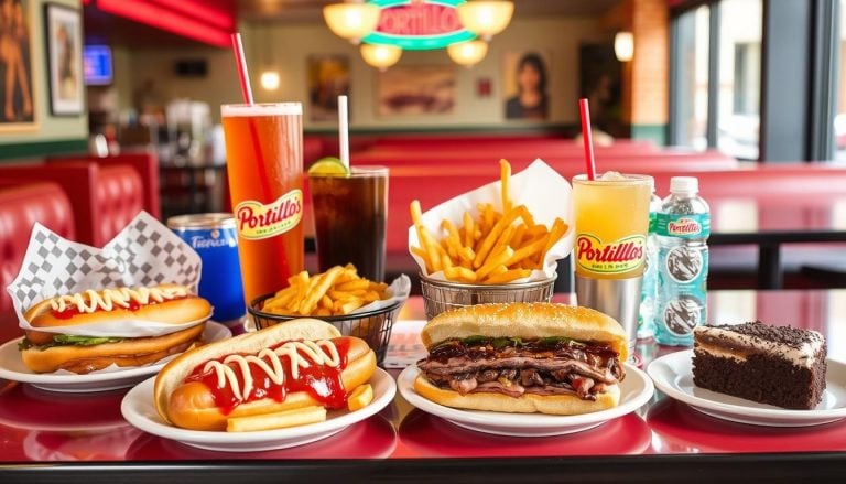 Dine-In Portillo's Menu With Prices