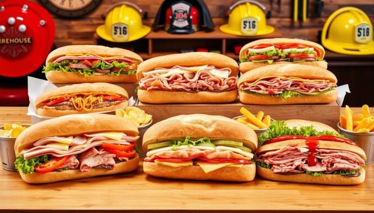 Firehouse Subs Catering Menu