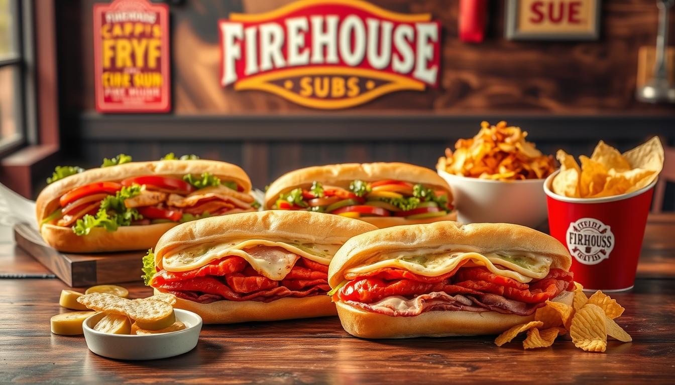 Firehouse Subs Lunch Menu