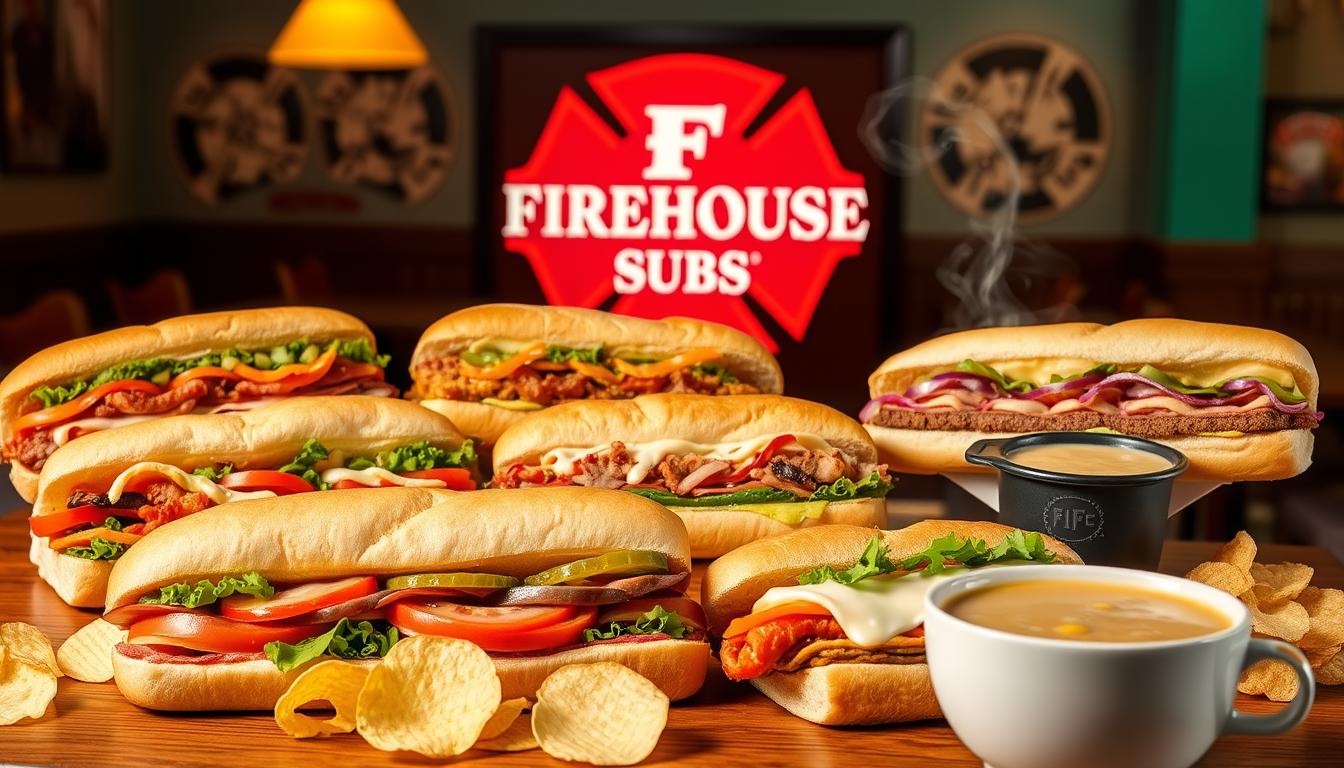 Firehouse Subs Tallahassee Menu