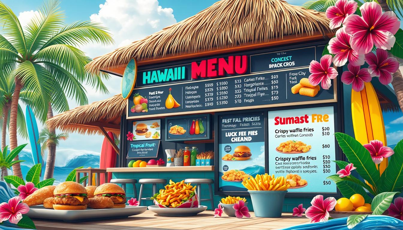 Hawaiian Chick-fil-A Menu With Prices