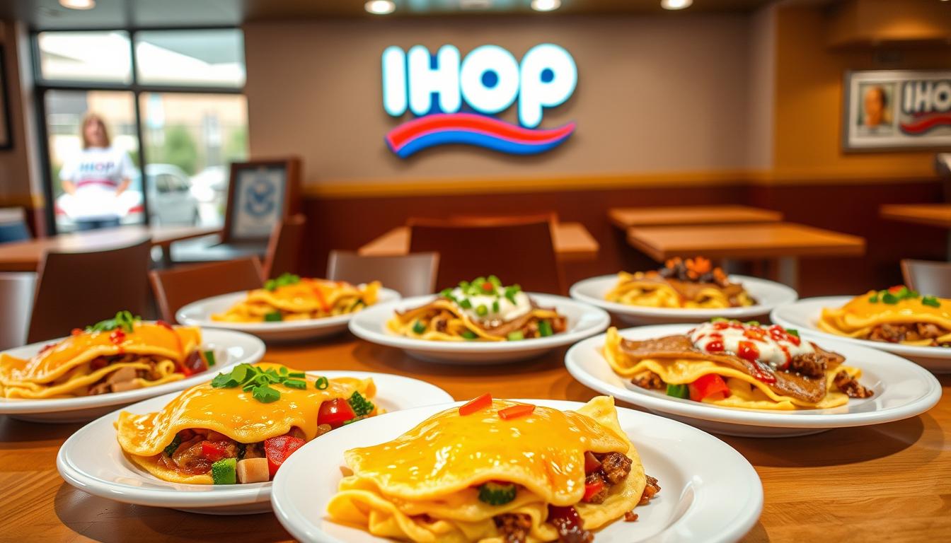 IHOP Omelette Menu