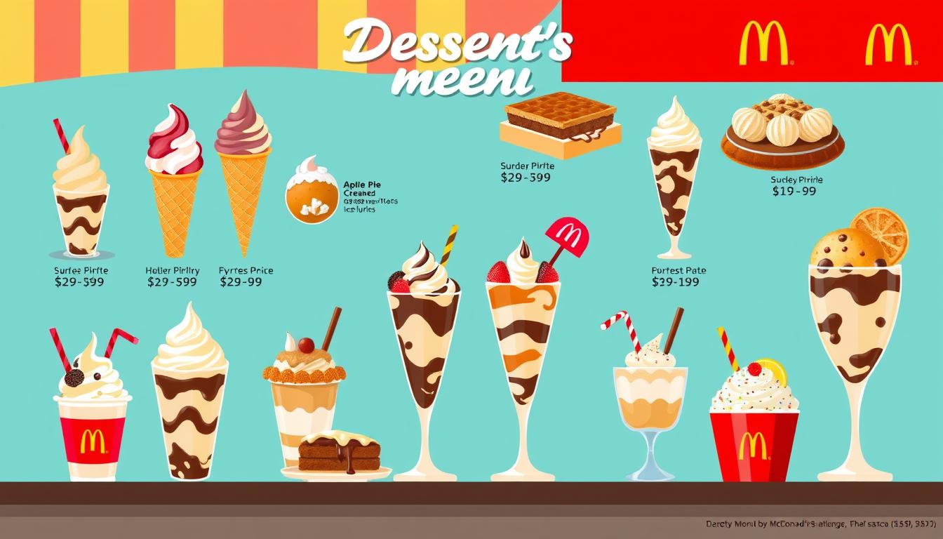 McDonald's Dessert Menu With Prices