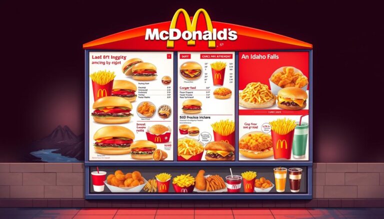 McDonald's Idaho Falls Menu With Prices