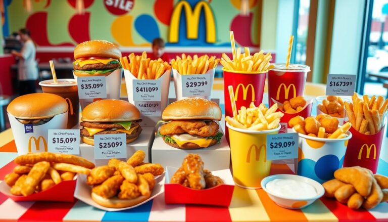 McDonald's Menu Deals With Prices