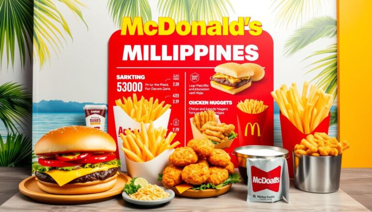 McDonald's Menu With Prices Philippines