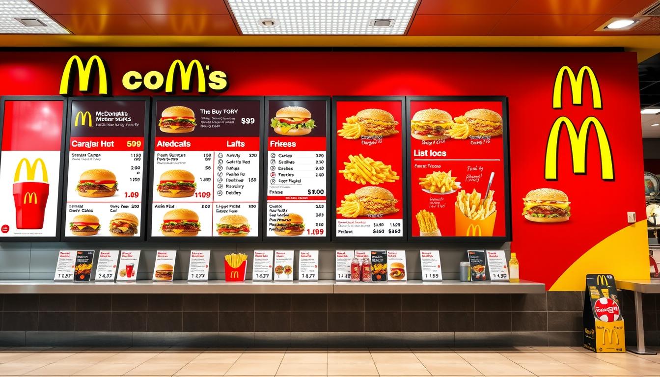 McDonald's Simi Valley Menu With Prices