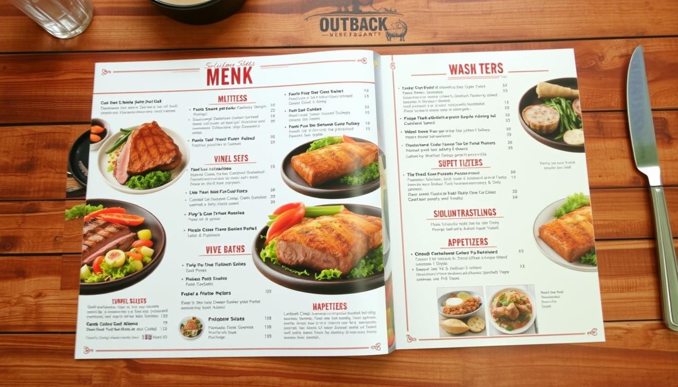 Outback Steakhouse Parma Menu With Prices