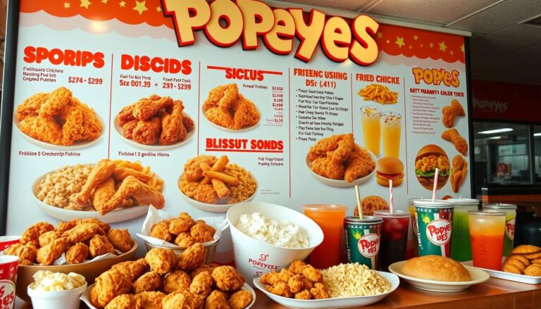 Popeyes Amarillo Menu With Prices