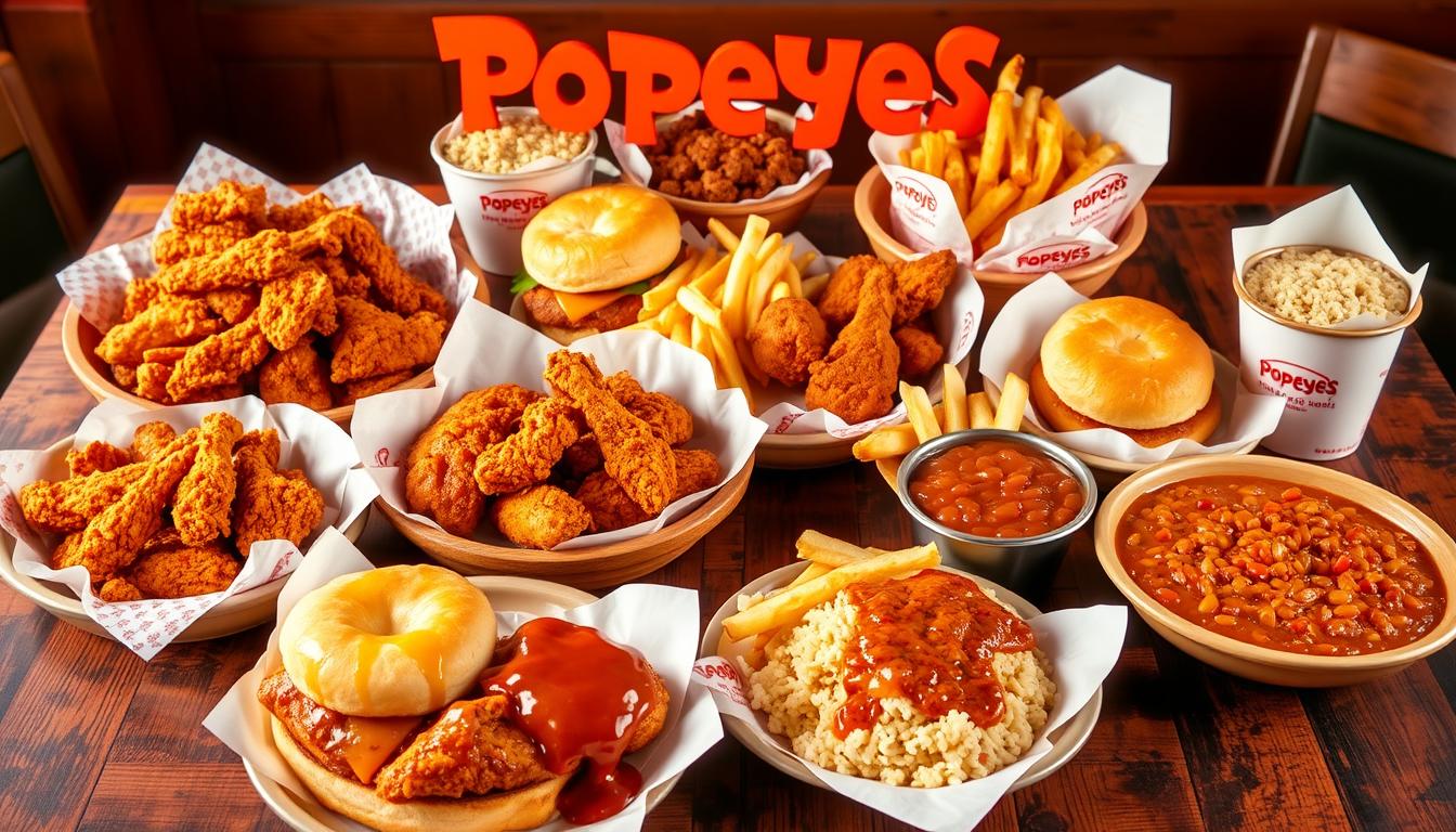 Popeyes Fried Chicken Menu With Prices