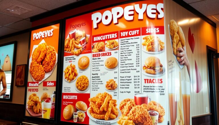 Popeyes Hagerstown MD Menu With Prices