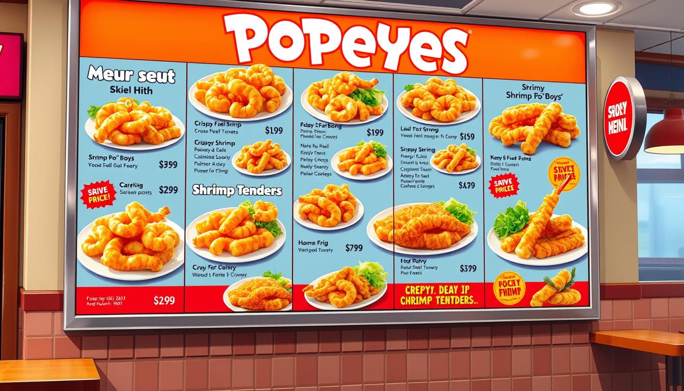 Popeyes Shrimp Menu With Prices