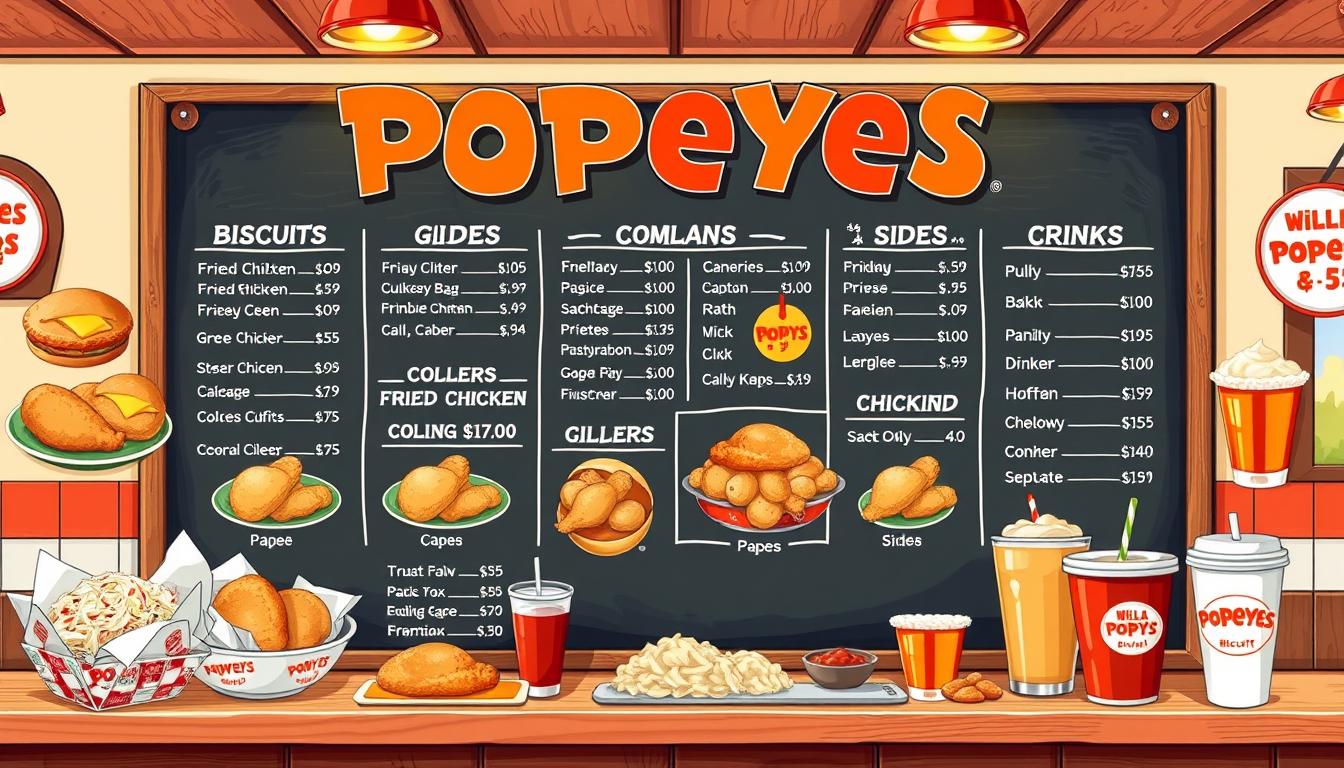 Popeyes Slidell Menu With Prices