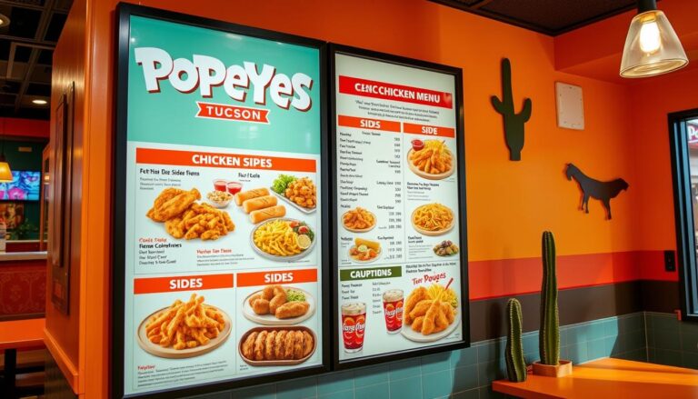 Popeyes Tucson Menu With Prices