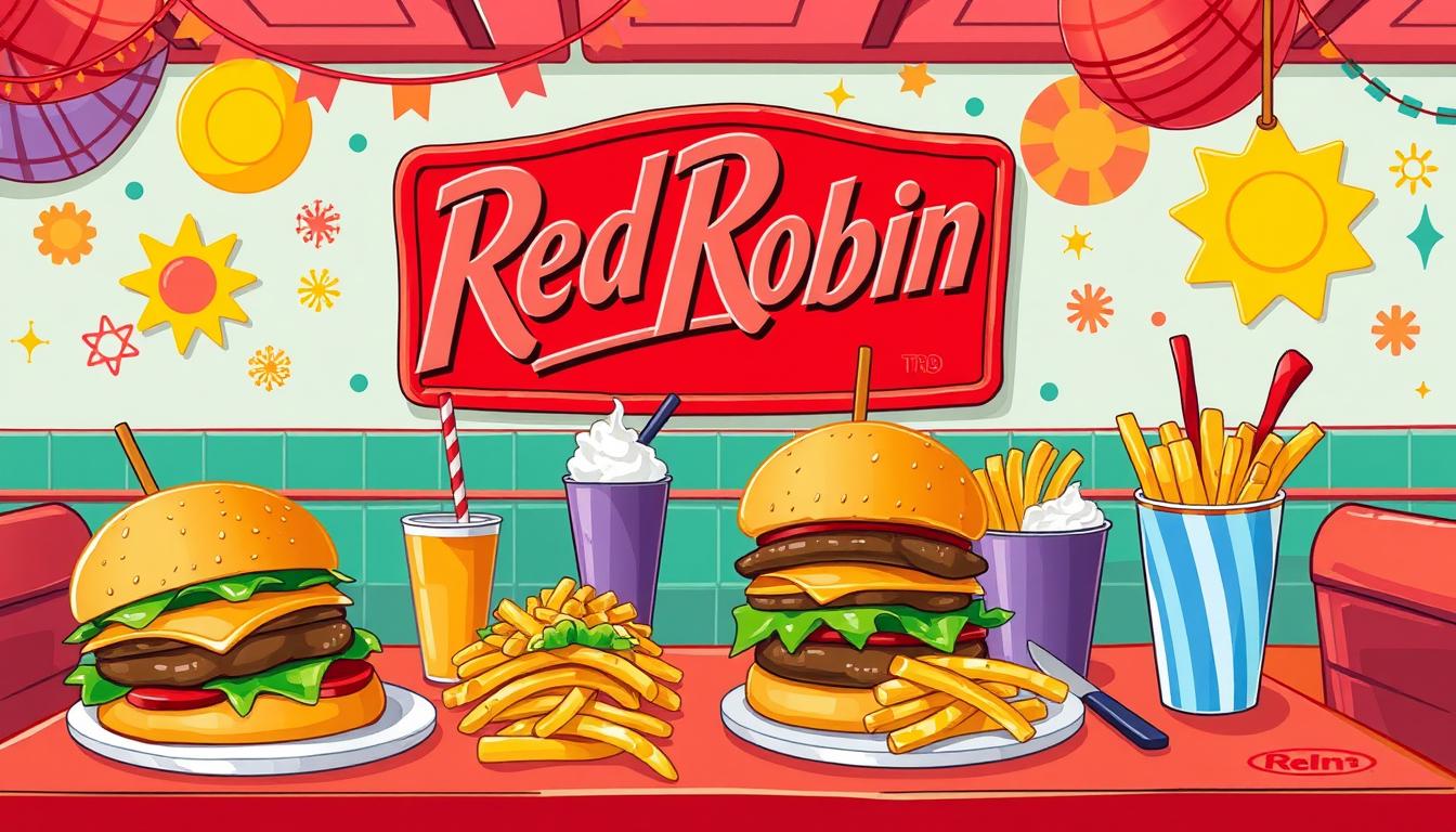 Red Robin Kids Menu With Prices