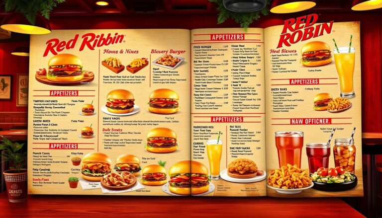 Red Robin Prices Menu With Prices