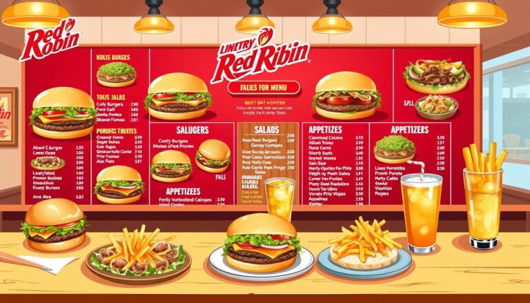 Red Robin'S Menu With Prices