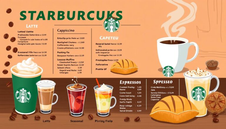 Starbucks Menu With Prices Open Now