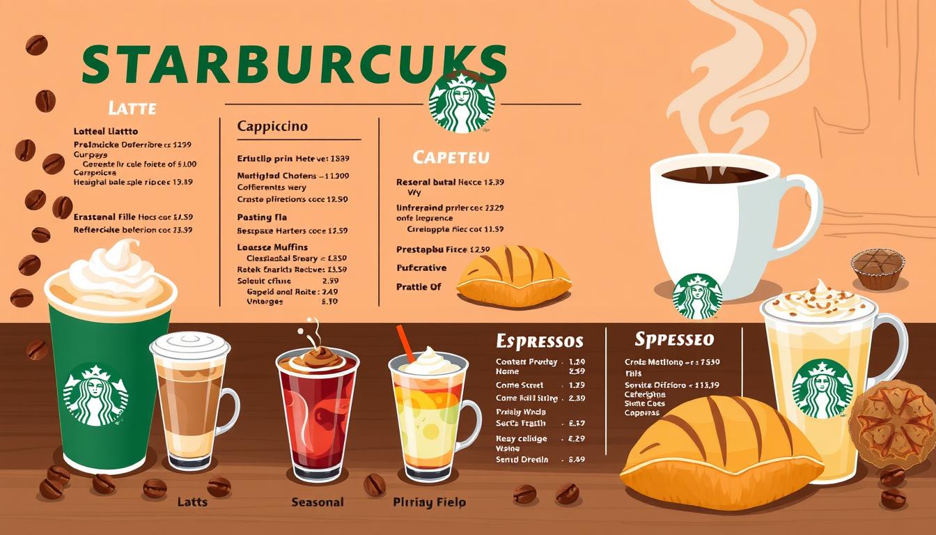 Starbucks Menu With Prices Open Now