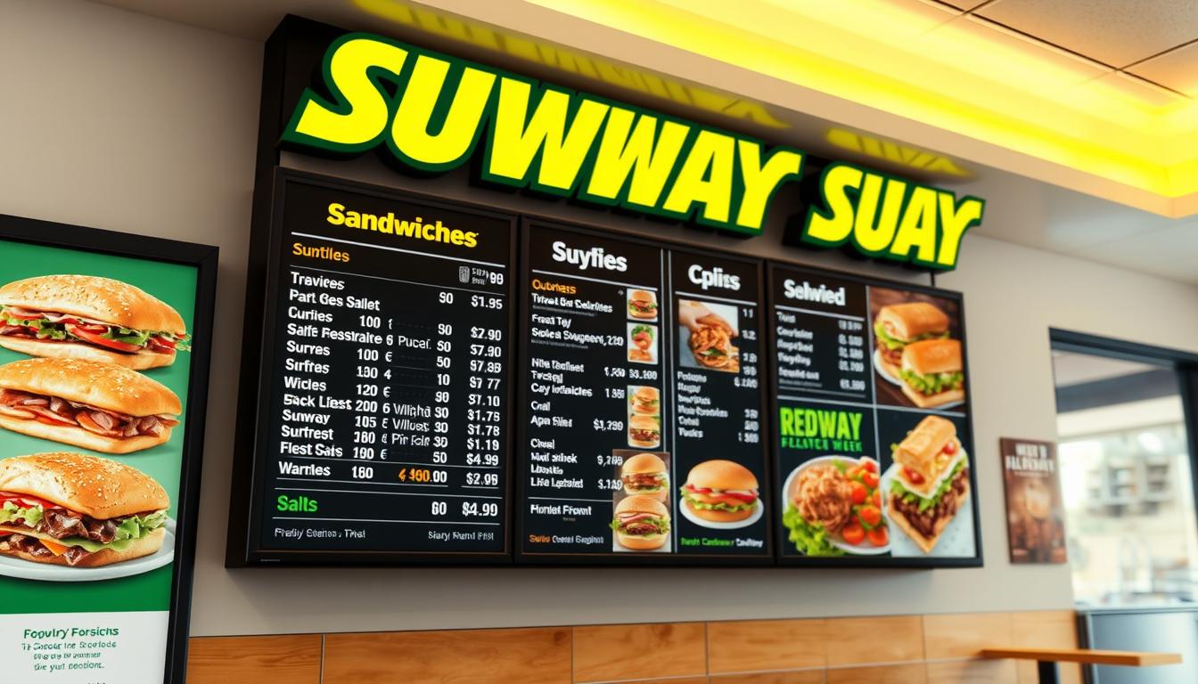 Subway Jackson TN Menu With Prices