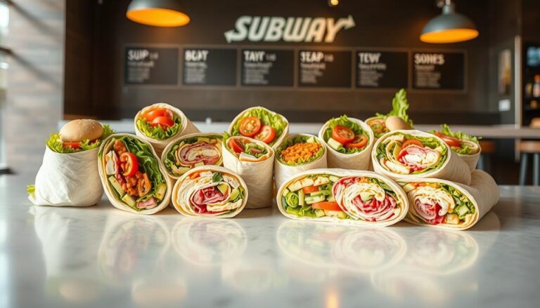 Subway Wrap Menu With Prices