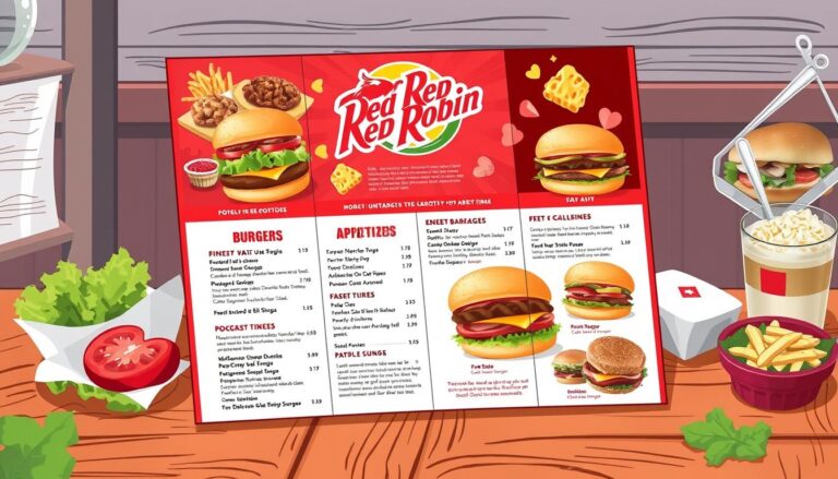 Takeout Red Robin Menu With Prices