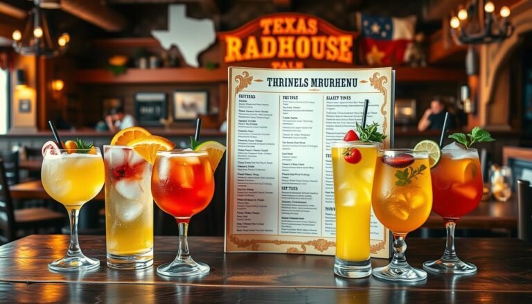 Texas Roadhouse Drinks Menu With Prices