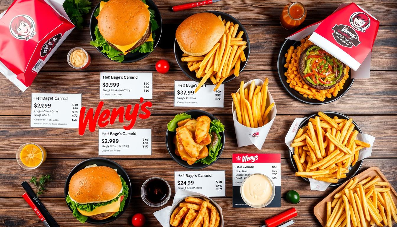 Wendy's Canada Menu With Prices