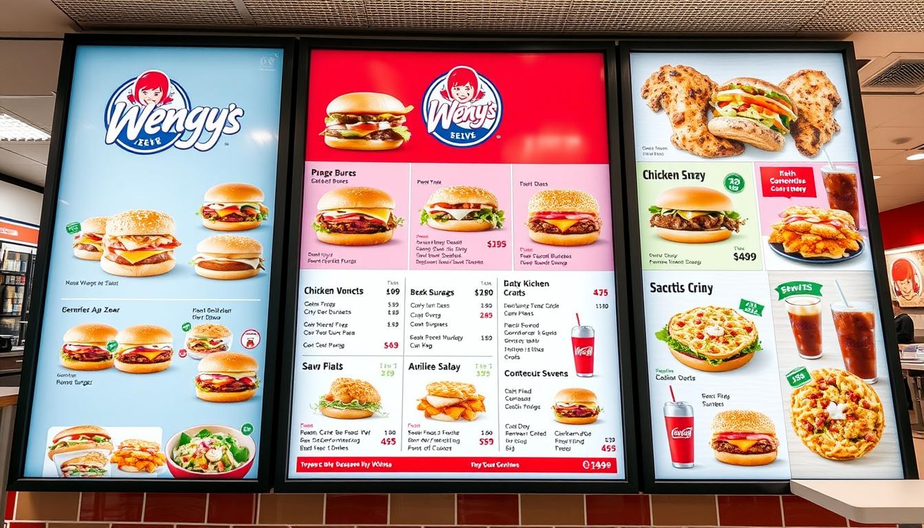 Wendy's Price Menu With Prices