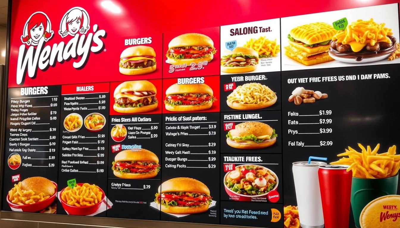 Wendy's Pueblo Menu With Prices