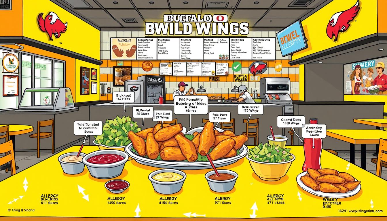 buffalo wild wings allergy menu