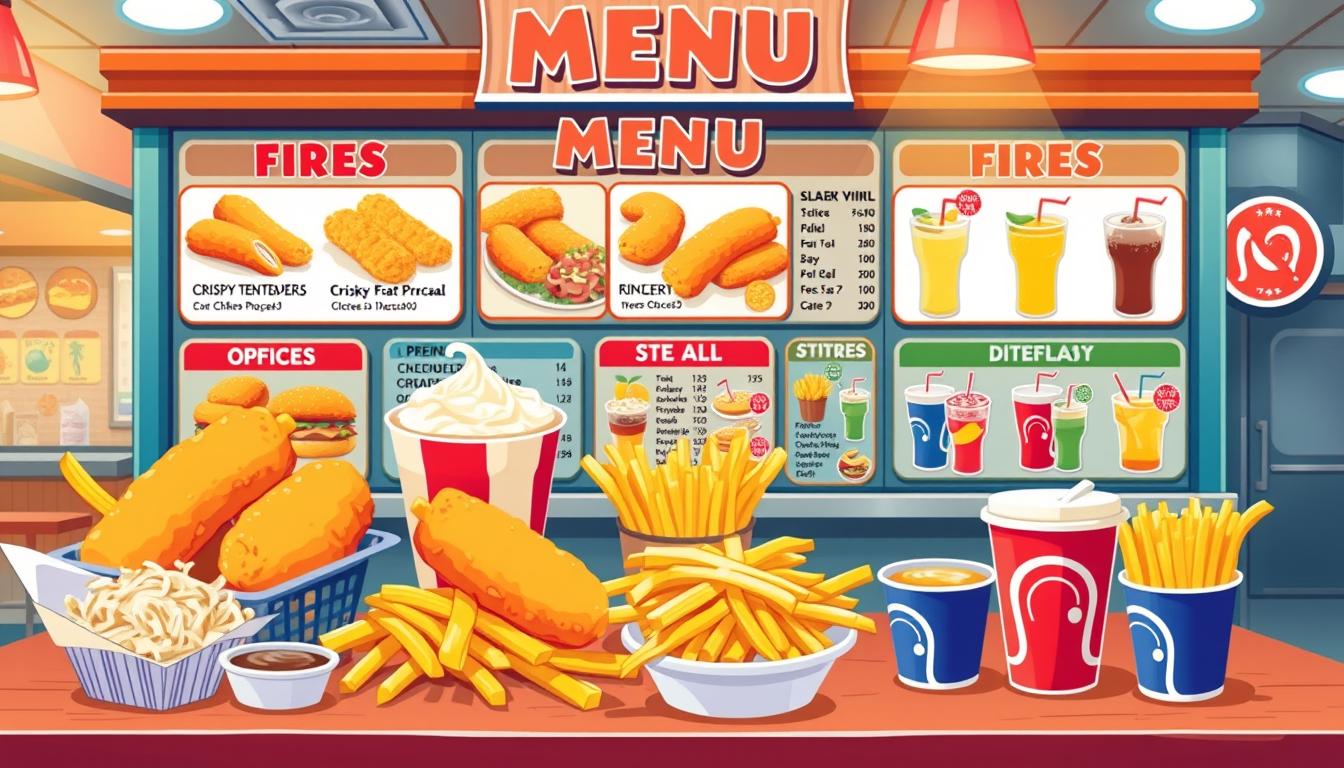 raising cane's menu with prices