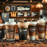 tim horton coffee menu