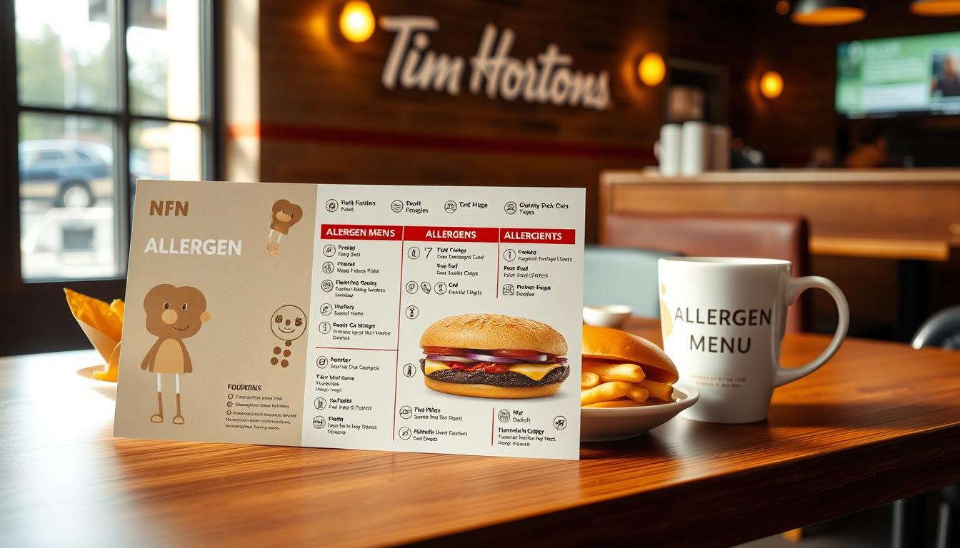 tim hortons allergen menu