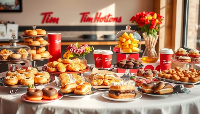 tim hortons catering menu