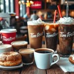 tim hortons coffee menu