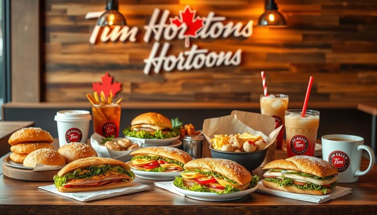 tim hortons food menu