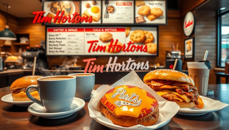 tim hortons menu